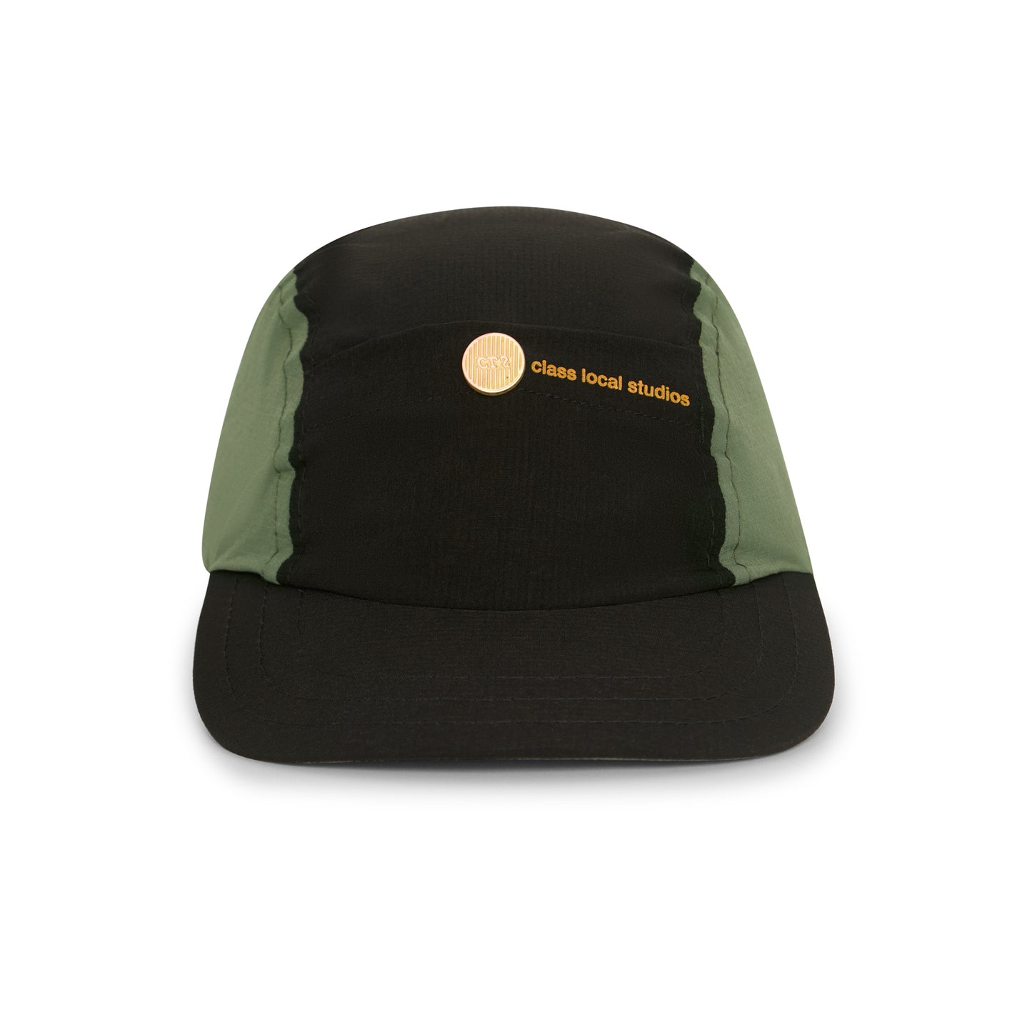3 PANEL SPORTS HAT CLASS "STELLA" BLACK / GREEN