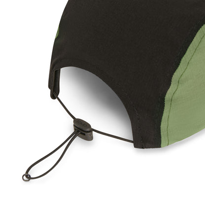 3 PANEL SPORTS HAT CLASS "STELLA" BLACK / GREEN