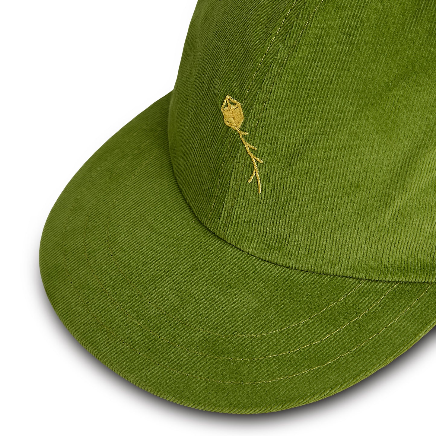 POLO HAT CLASS "PIPA" GREEN CORDUROY