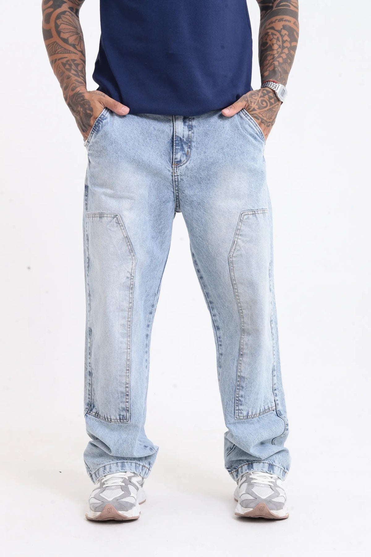 Calça Baggy Jeans Street Carpenter