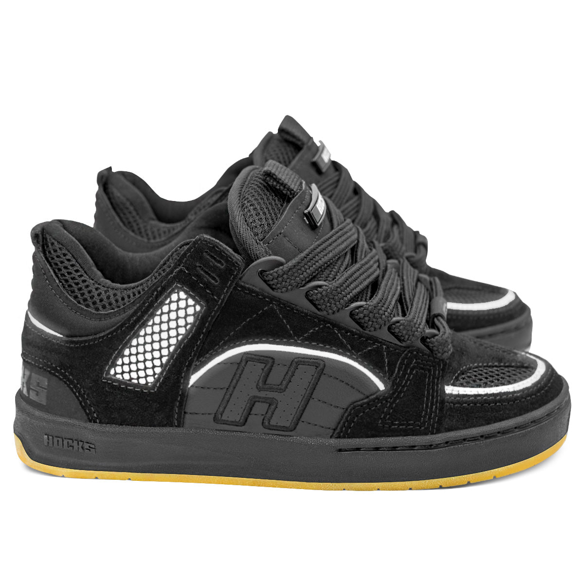TENIS HOCKS BOLD - PRETO/ESPECTRO