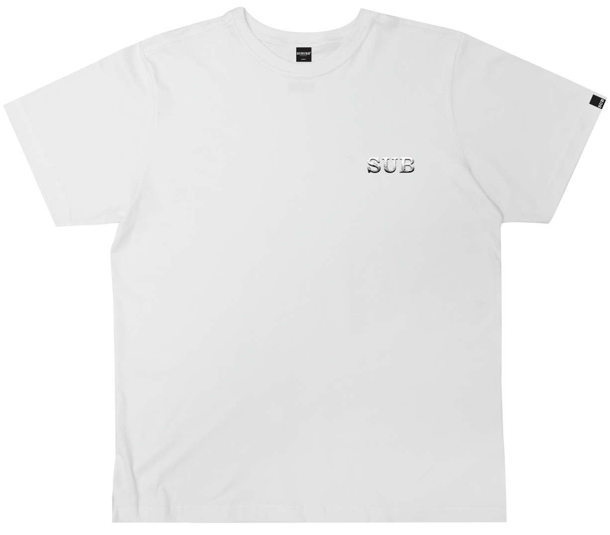 Tee lunar logo branca