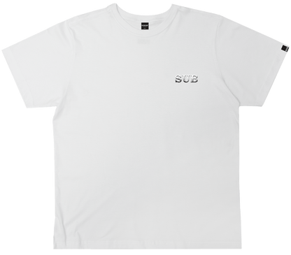 Tee lunar logo branca