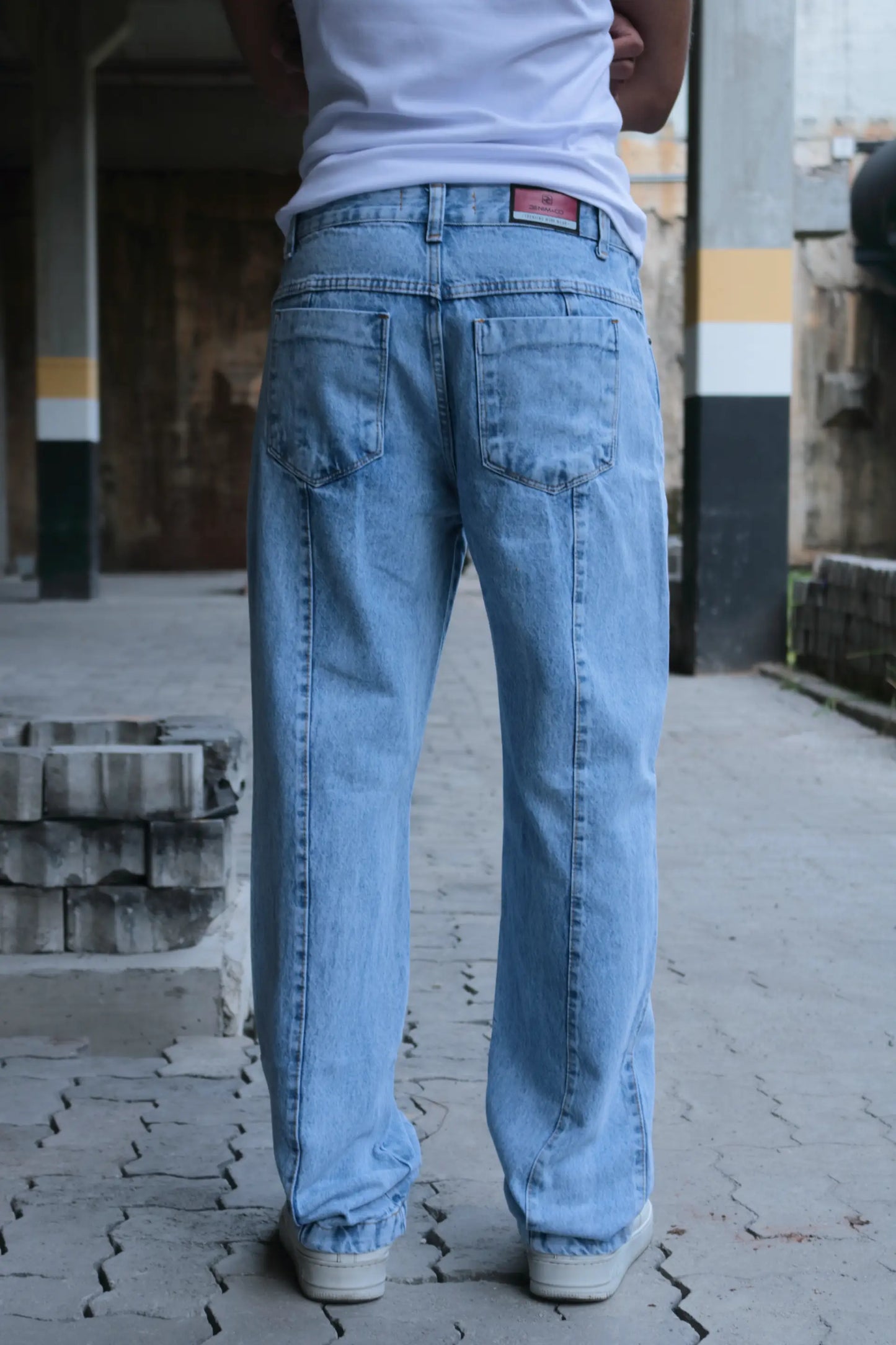 Calça Baggy Sewing Frontal