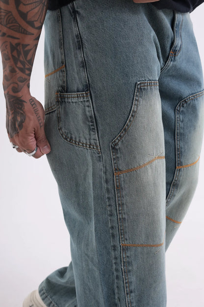 Calça Baggy Carpenter Denim