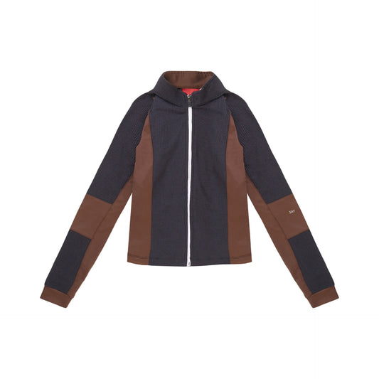 SPORT JACKET "DYNAMIC" BLACK/BROWN