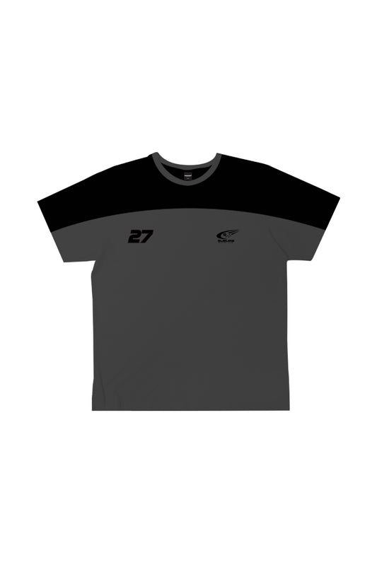 TEE CIRCUIT CINZA/PRETO