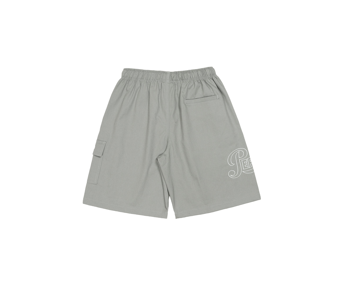 Vintage Twill Shorts In Grey