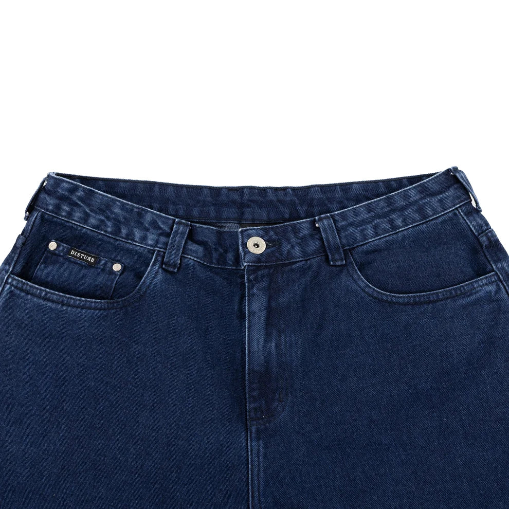 Jeans Shorts Pins In Blue