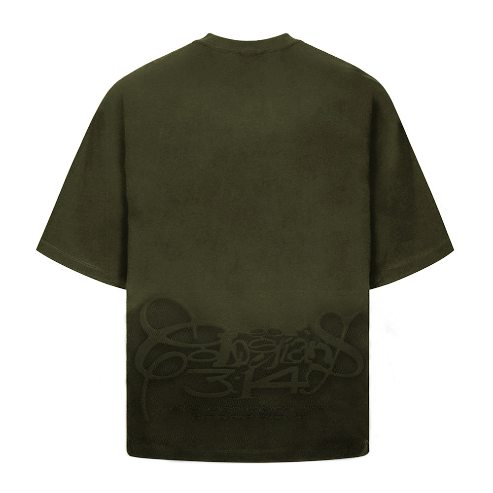 CAMISETA OVERSIZED CL 314 VERDE