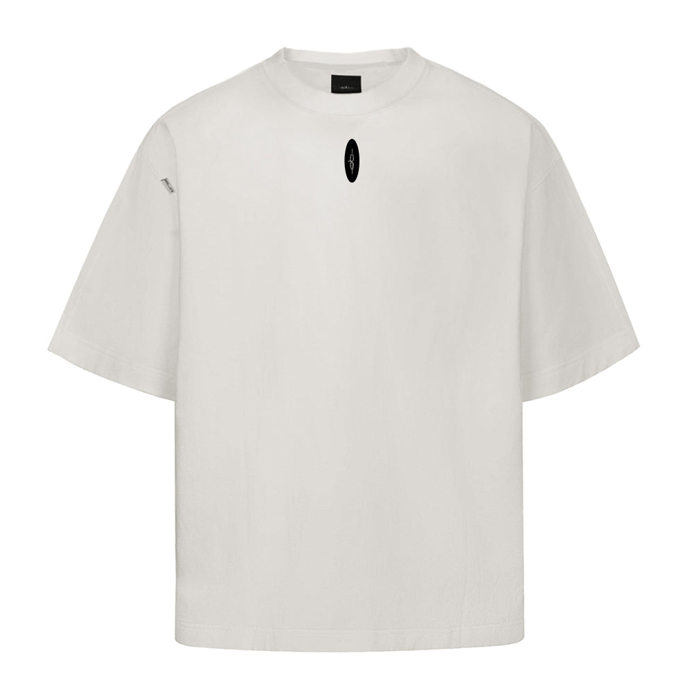 CAMISETA OVERSIZED LINES OFF WHITE