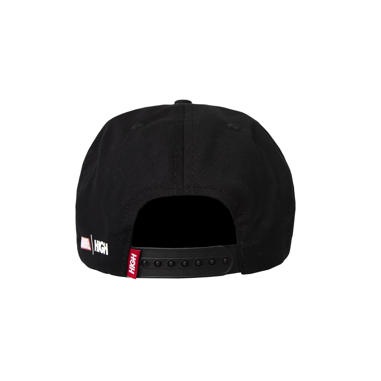 6 Panel Silver Surfer Black