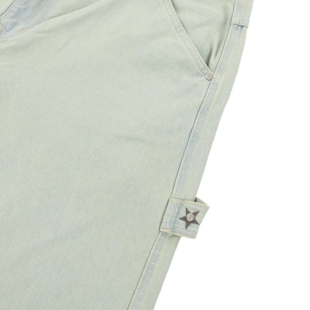 Denim Stars Pants In Light Blue