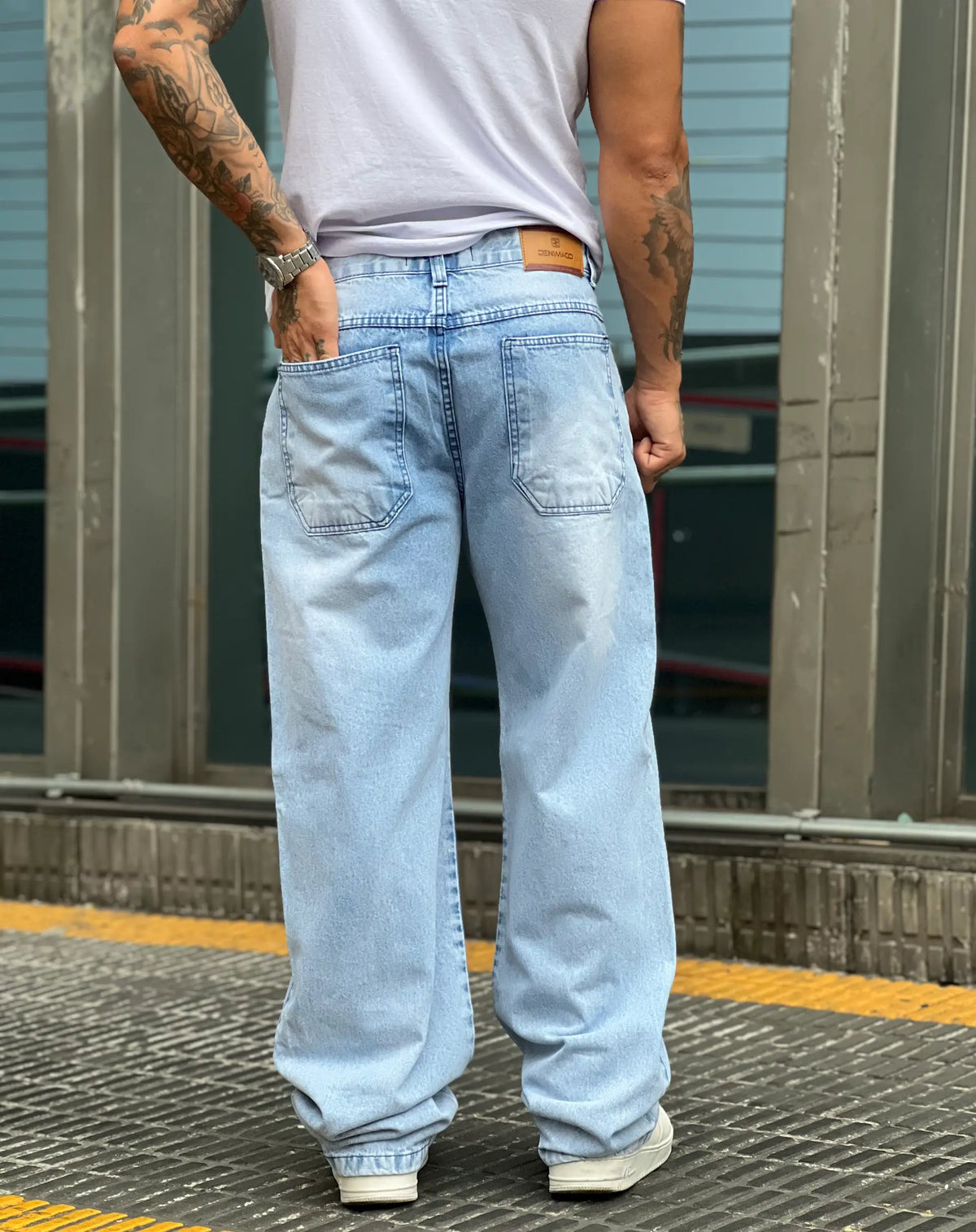 Calça Baggy Clear