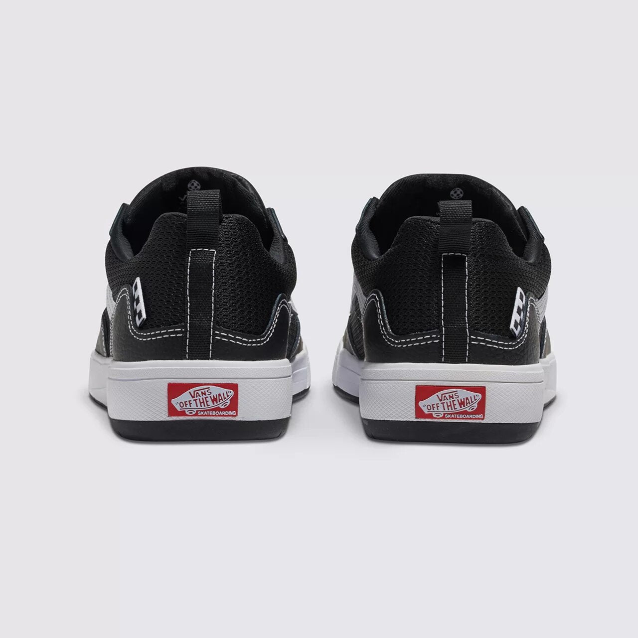 TÊNIS SKATE ZAHBA LEATHER BLACK WHITE