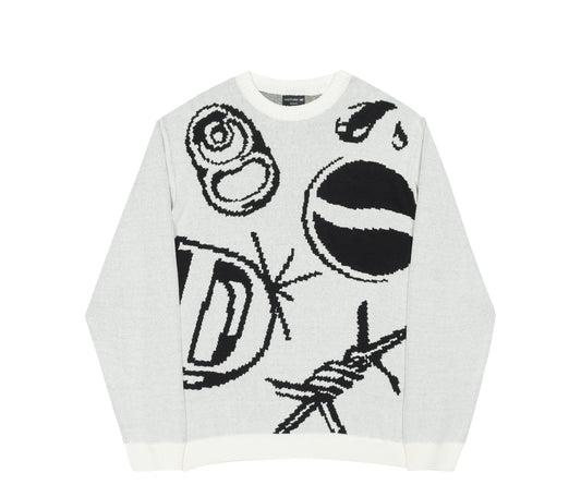 Fusion Sweater In OffWhite