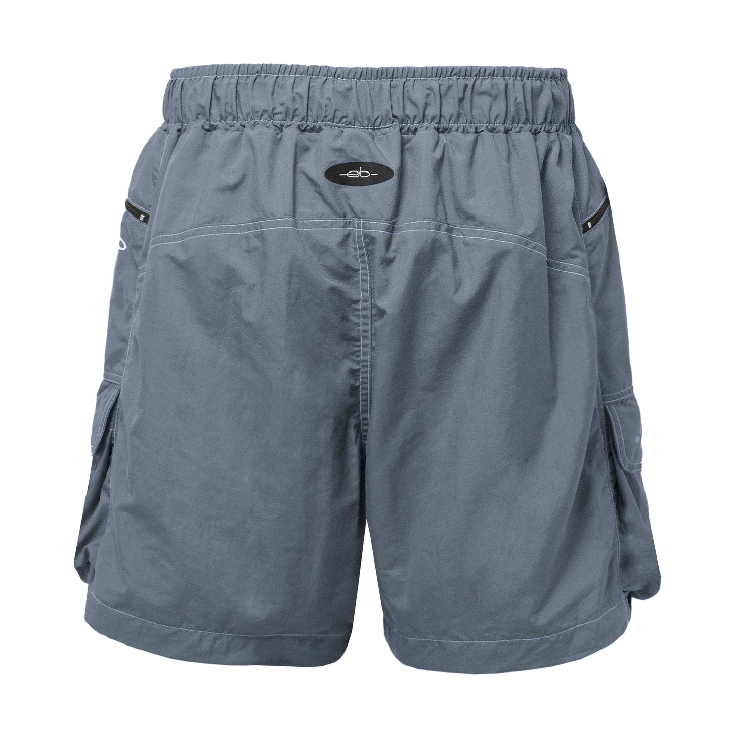 SHORT CARGO ELO CINZA