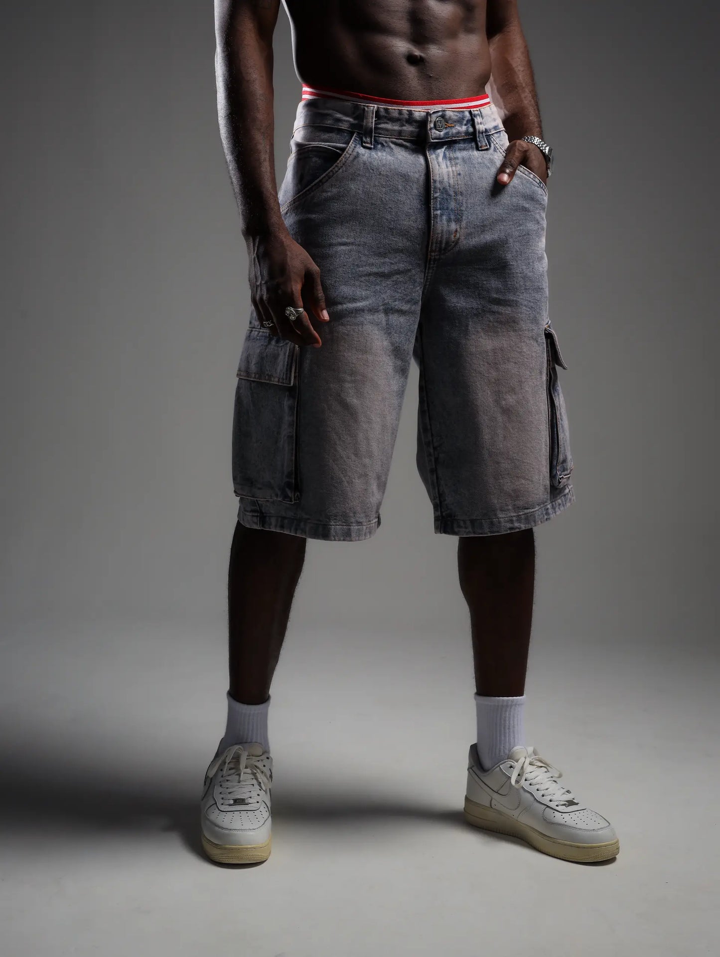 Jhorts Baggy Cargo Smoke