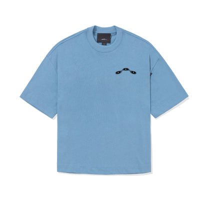CAMISETA OVER ABOVE  AZUL