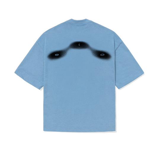 CAMISETA OVER ABOVE  AZUL