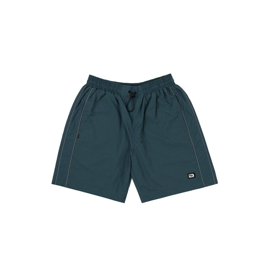 Nylon Shorts Allday In Petrol Green