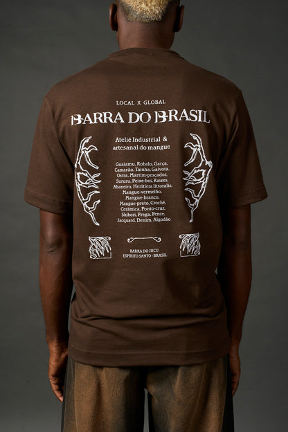 Camisa Barra Atelie Marrom