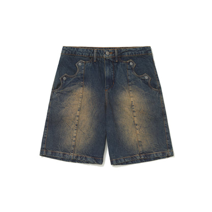 Bermuda Jeans B Garca Marmorizada