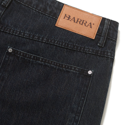 Bermuda Jeans Raizes Preta