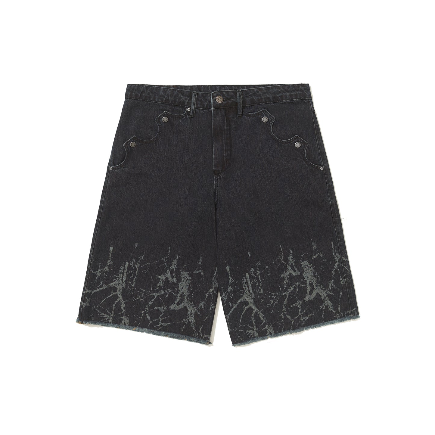 Bermuda Jeans Raizes Preta