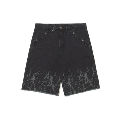 Bermuda Jeans Raizes Preta