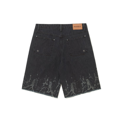 Bermuda Jeans Raizes Preta