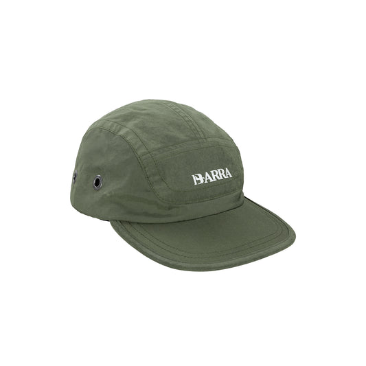 Bone Five Panel Barra Logo Verde