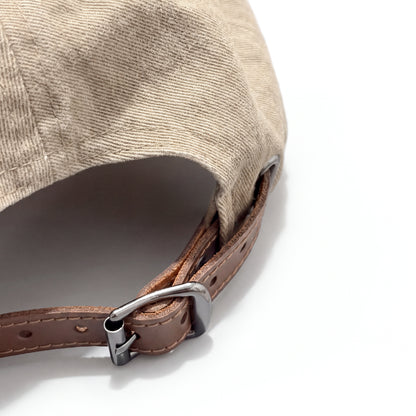 DAD HAT DESTROYED  "HARLEY" - MARROM