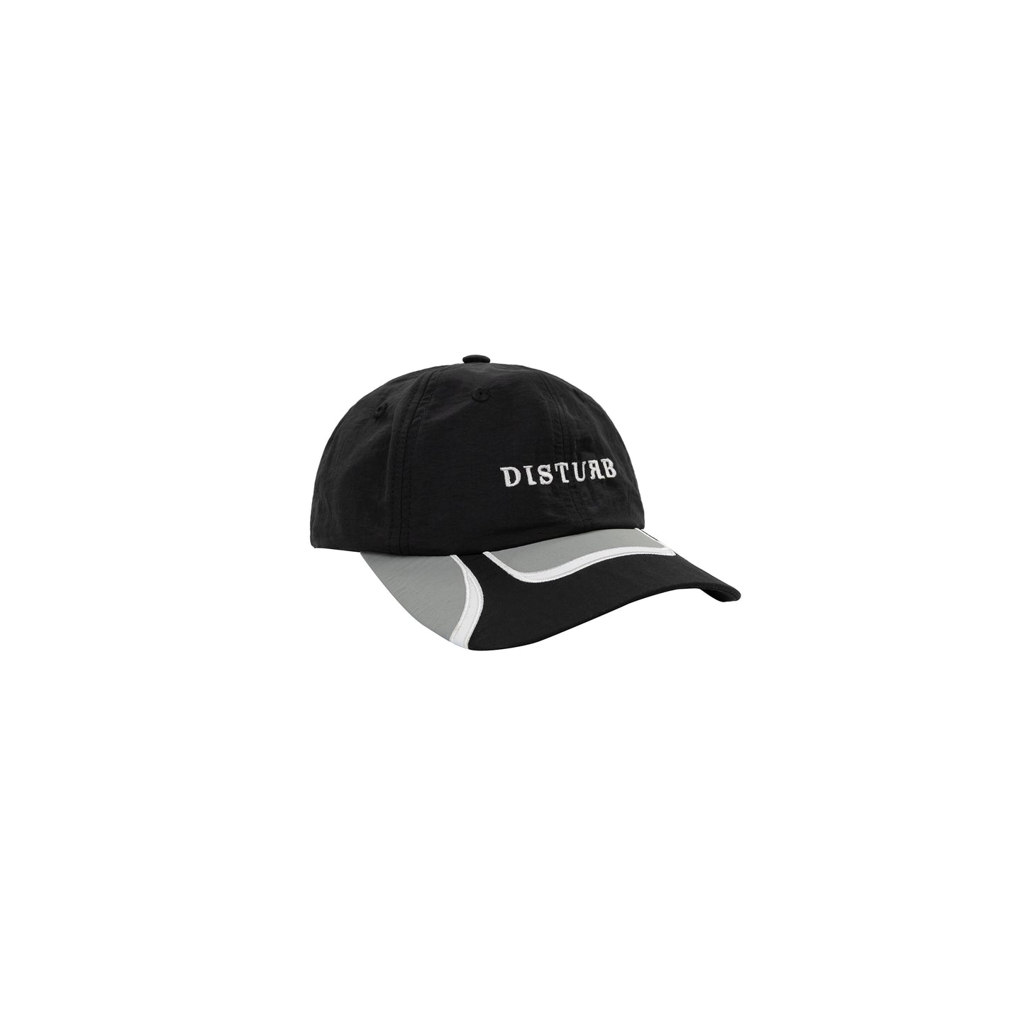 Layered Dad Hat In Black