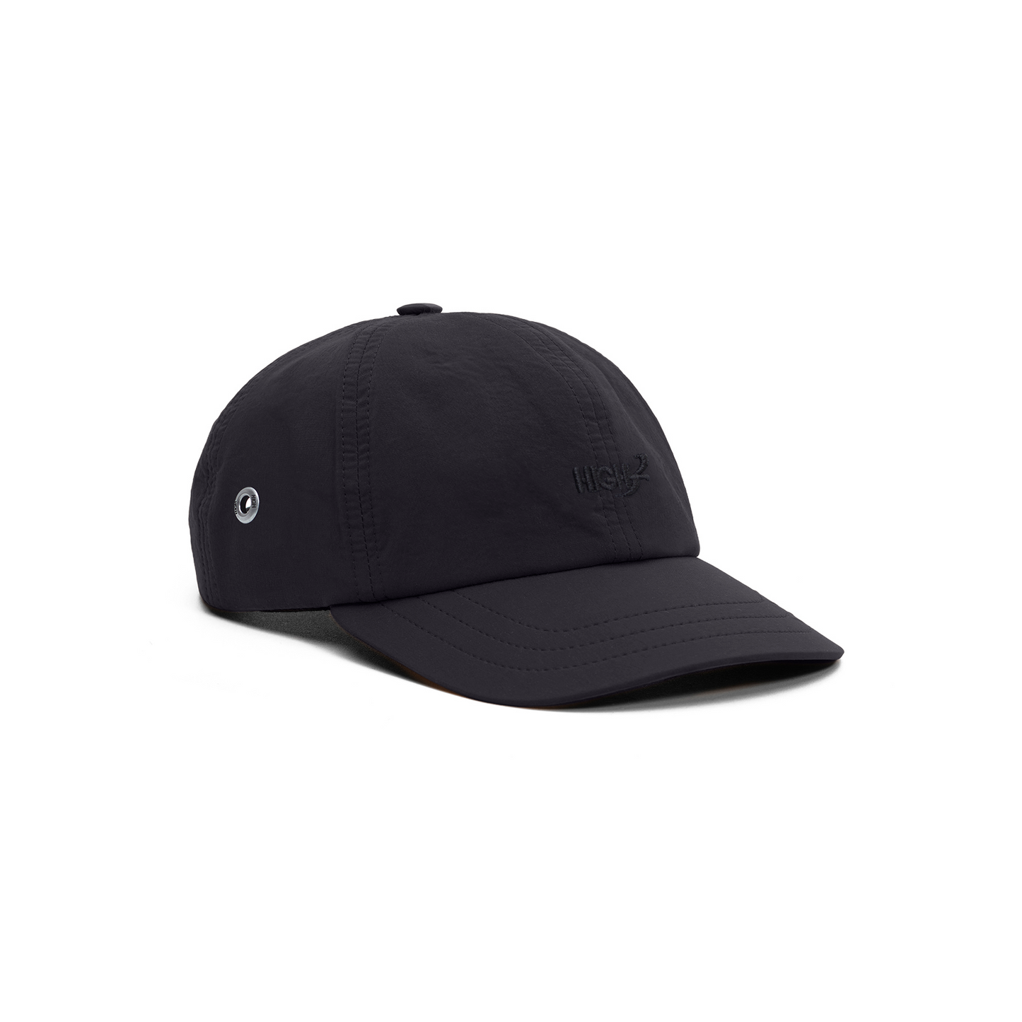 Bone Six Panel High a/c Barra Preto - Unico