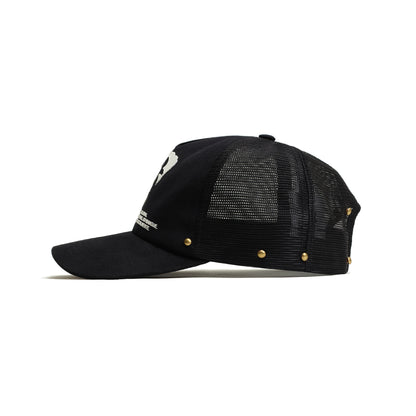 Bone Trucker Brasil Estencil Preto