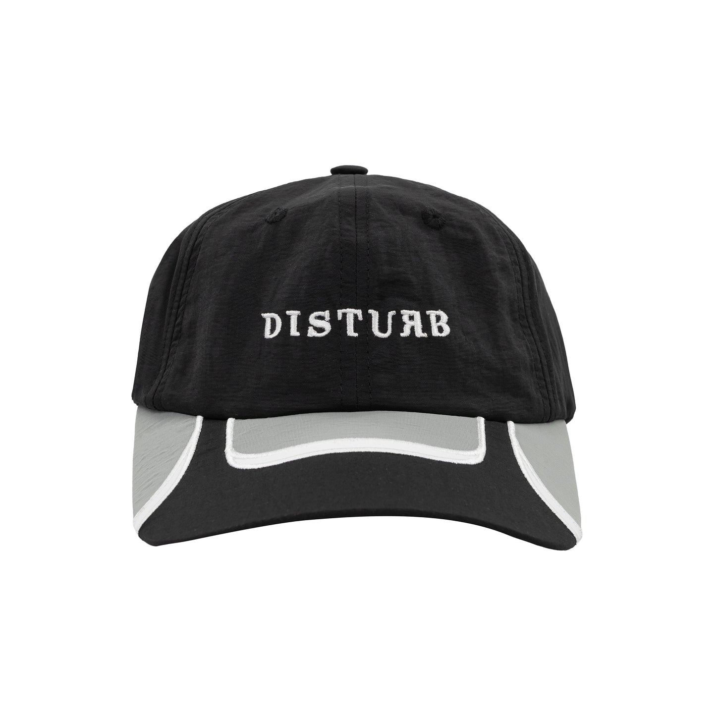 Layered Dad Hat In Black