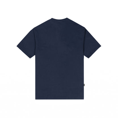 Logo News TShirt In Navy