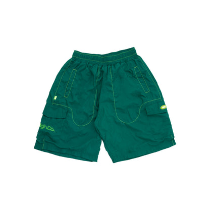 Backstitch Shorts Night Green