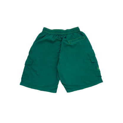 Backstitch Shorts Night Green