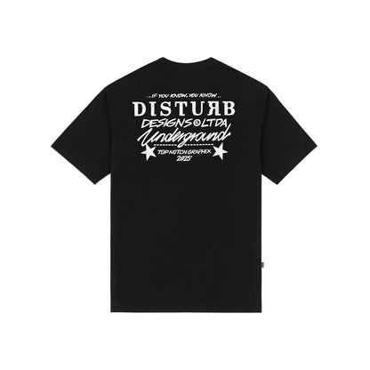 Ball Pen TShirt In Black