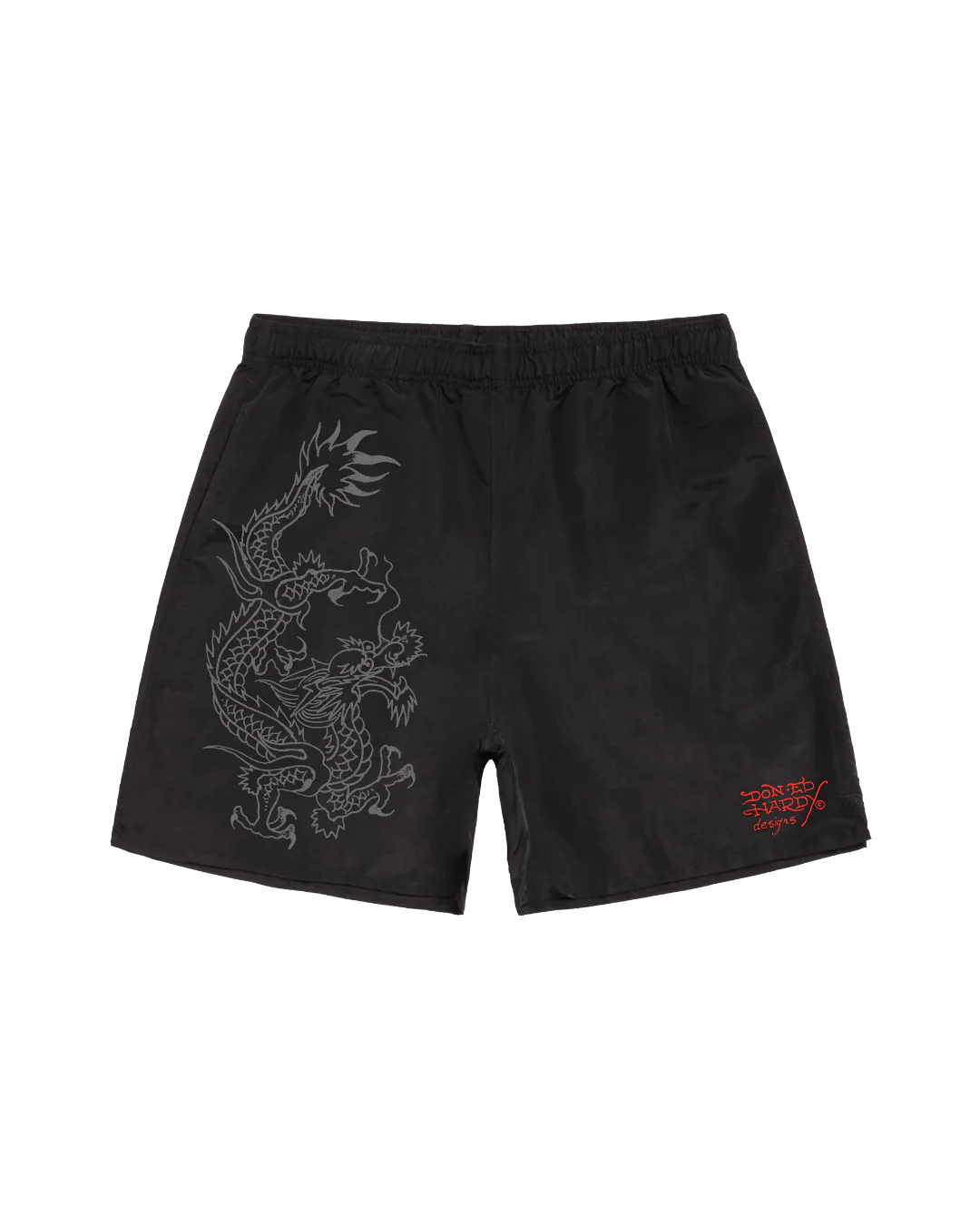 Shorts D'Água Preto "Sol e Sal"