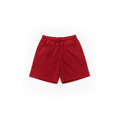 Red Taslon Shorts