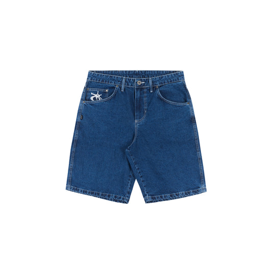 Blackzone Denim Shorts In Blue