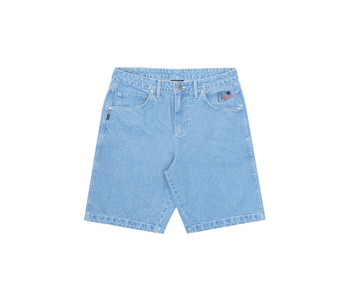 Bootleggaz Denim Shorts In Light Blue