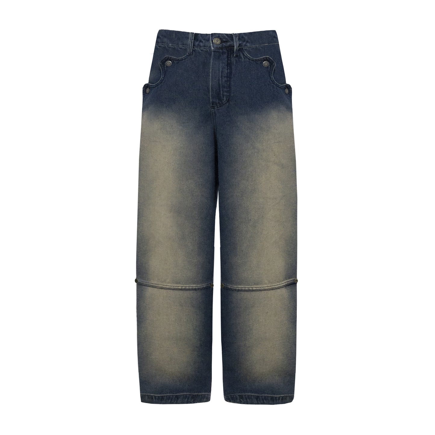 Calca Jeans Coracao Azul