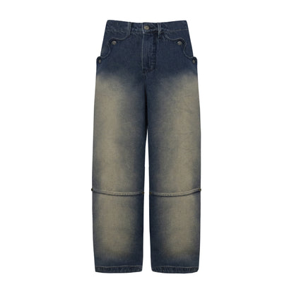 Calca Jeans Coracao Azul