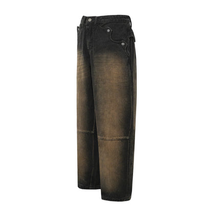 Calca Jeans Coracao Preta