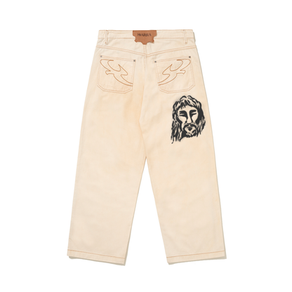 Calca Jeans Deus Abencoe Off White