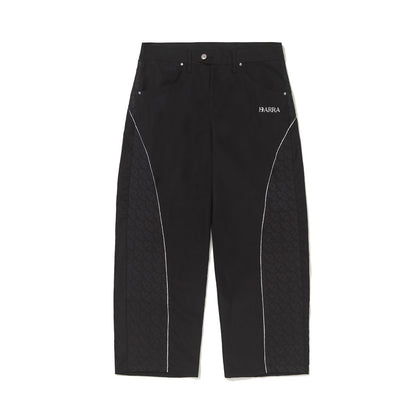 Calca Pattern B Jacquard Preta